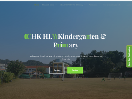 Website Screenshot of International College Hong Kong Hong Lok Yuen