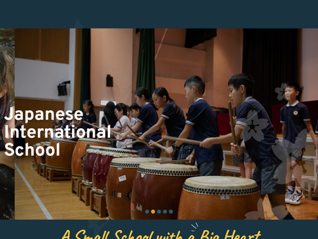 Website Screenshot of Japanese International School