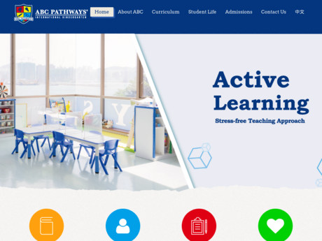 Website Screenshot of ABC Pathways International Kindergarten (Tai Koo Campus)