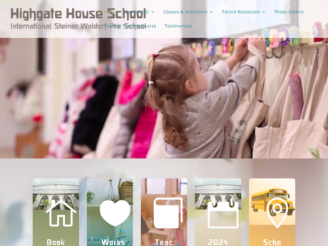 Website Screenshot of Highgate House School