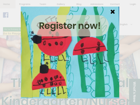 Website Screenshot of Think International Kindergarten (Nam Cheong)