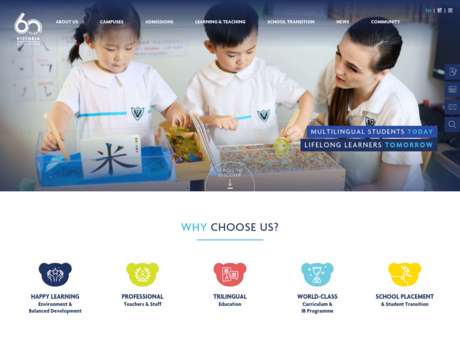 Website Screenshot of Causeway Bay Victoria Nursery