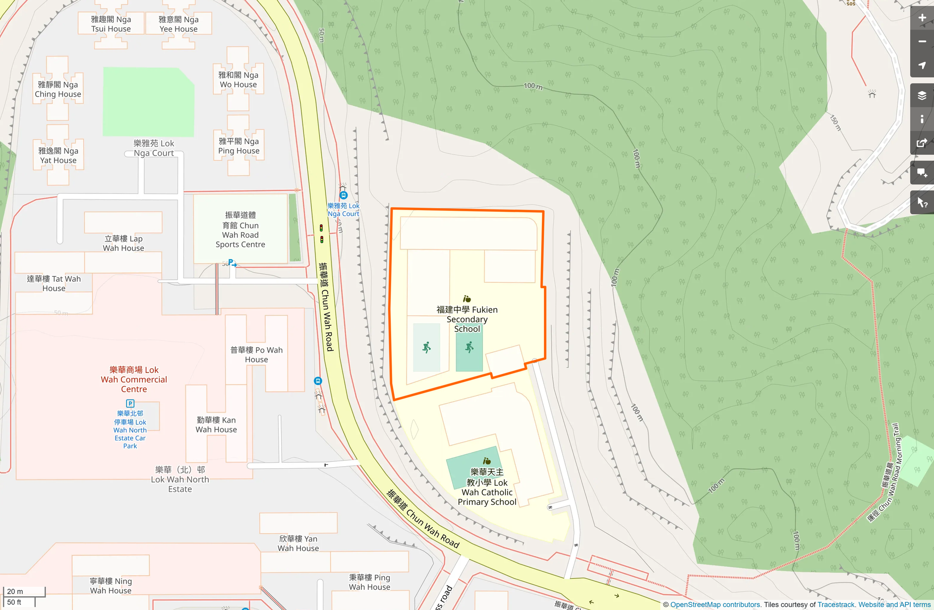 OSM: 福建中學 Fukien Secondary School