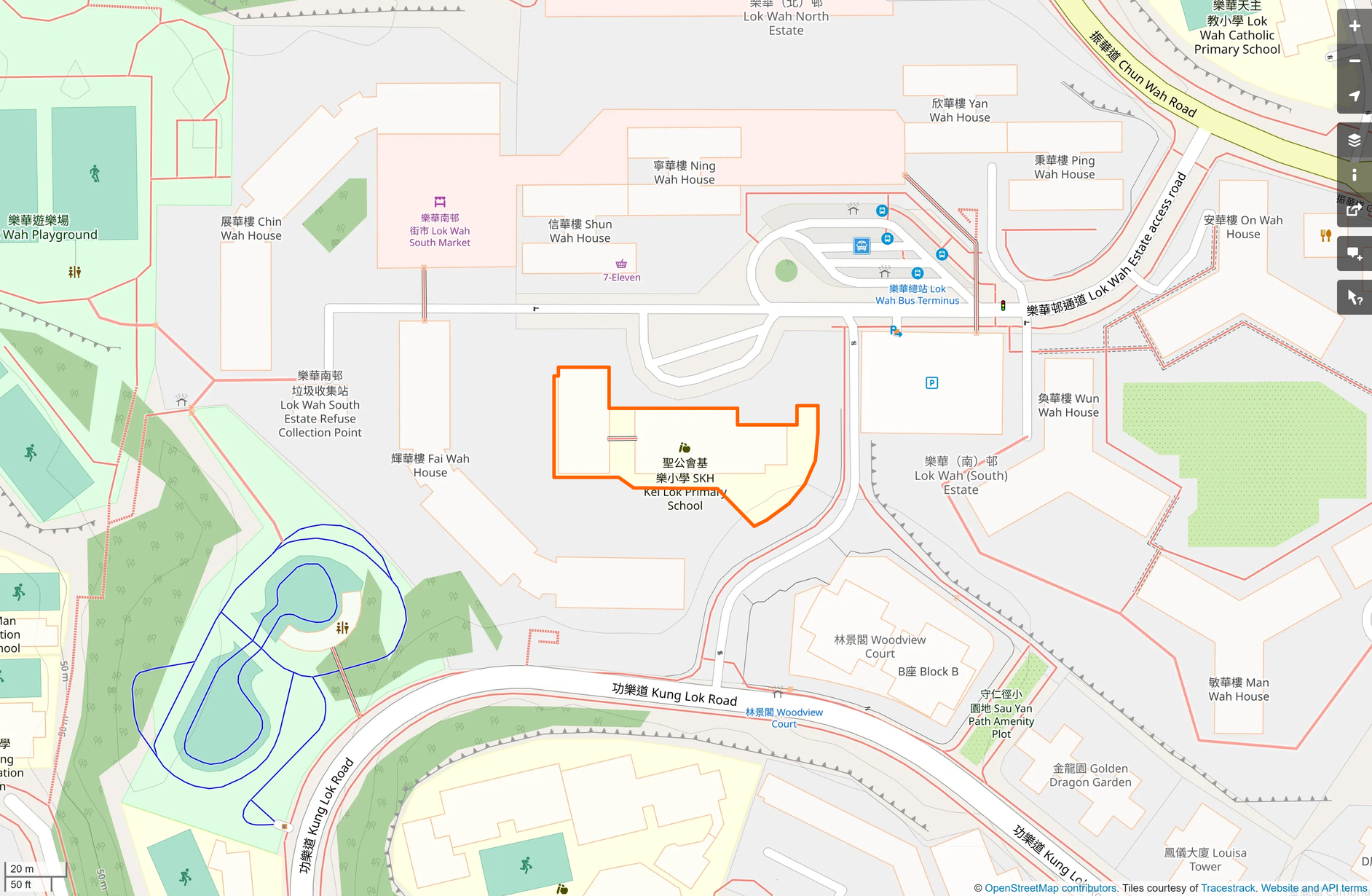 OSM: 聖公會基樂小學 SKH Kei Lok Primary School