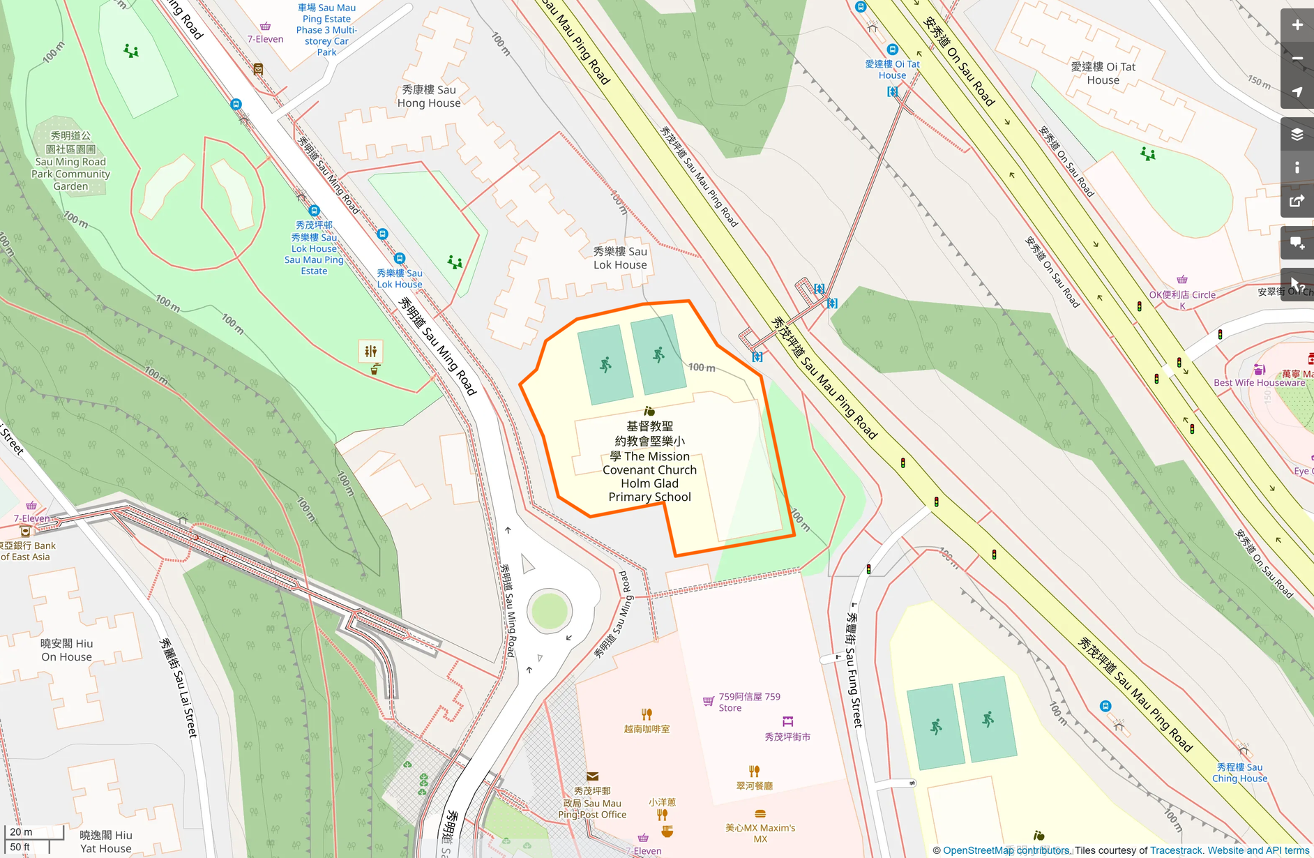 OSM: 基督教聖約教會堅樂小學 The Mission Covenant Church Holm Glad Primary School