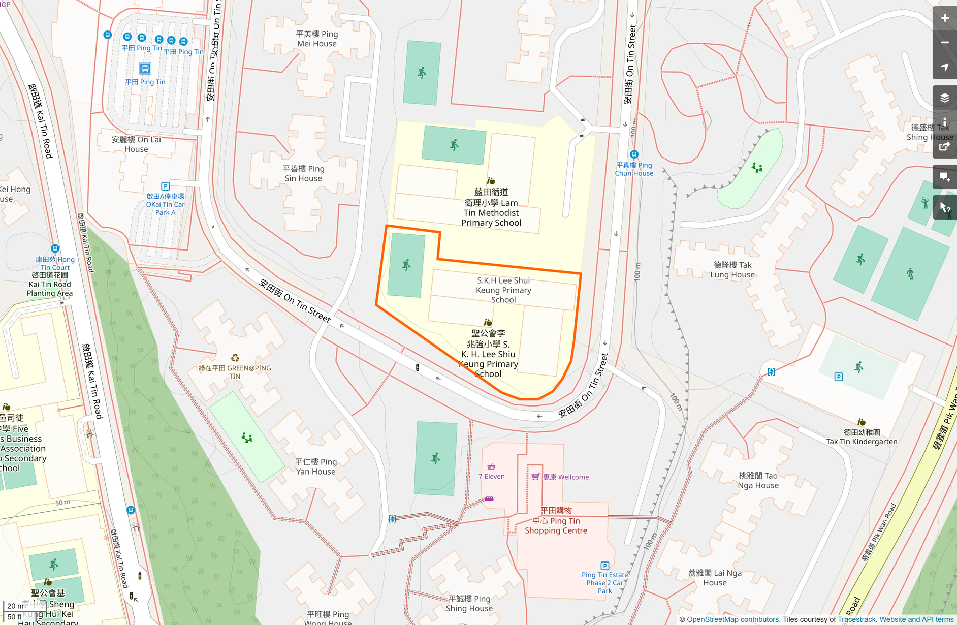 OSM: 聖公會李兆強小學 SKH Lee Shiu Keung Primary School