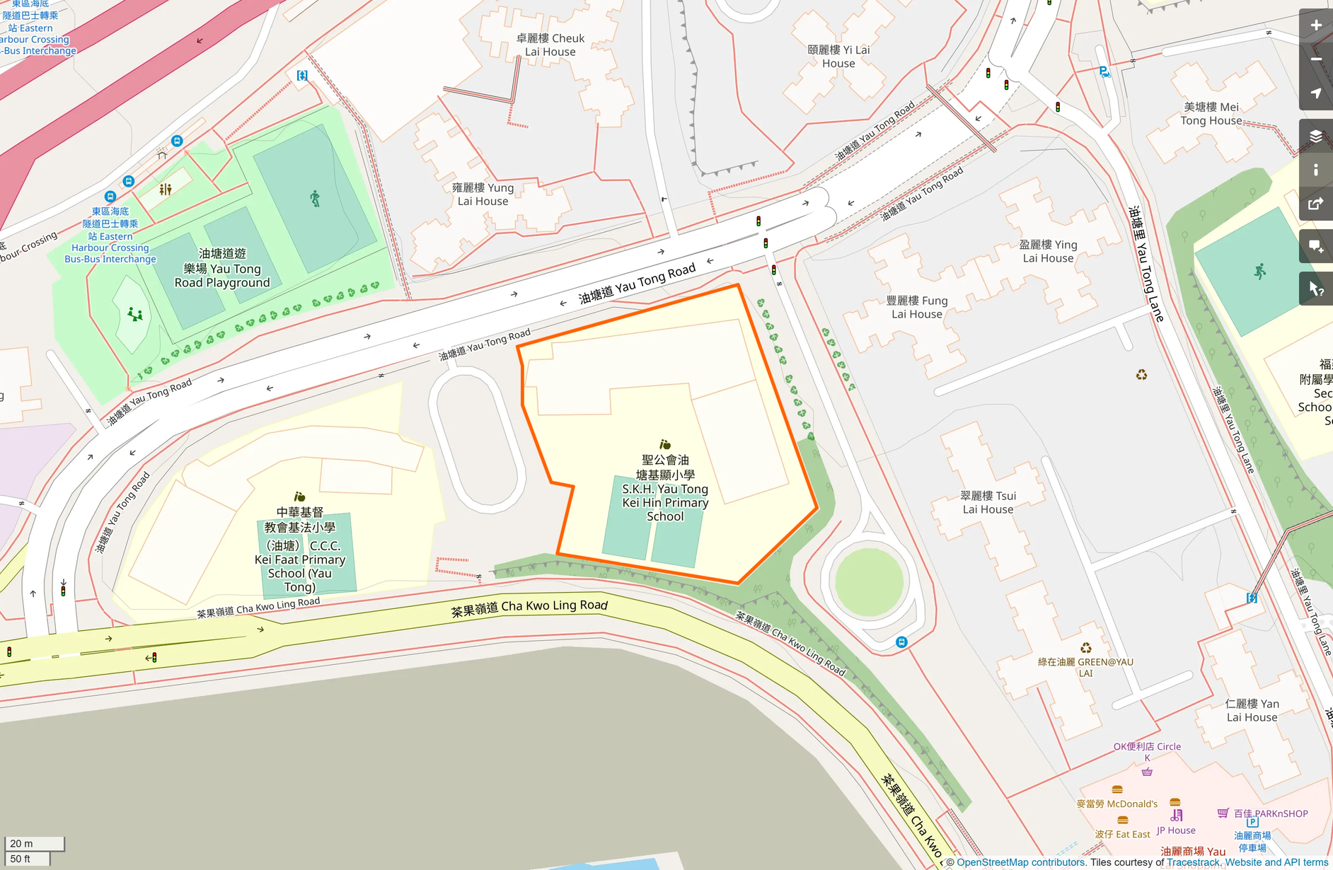 OSM: 聖公會油塘基顯小學 SKH Yautong Kei Hin Primary School