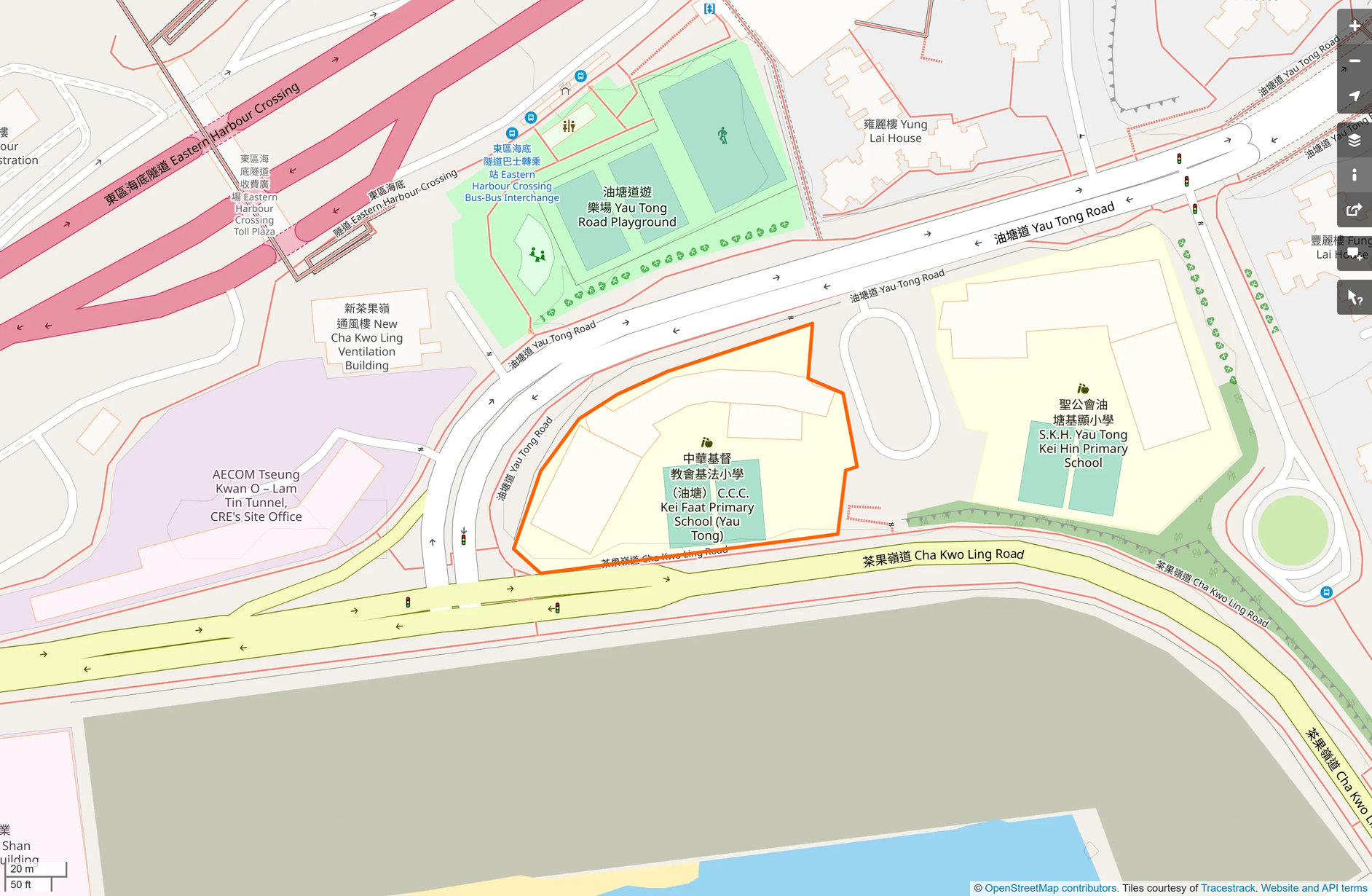 OSM: 基法小學油塘 CCC Kei Faat Primary School (Yau Tong)