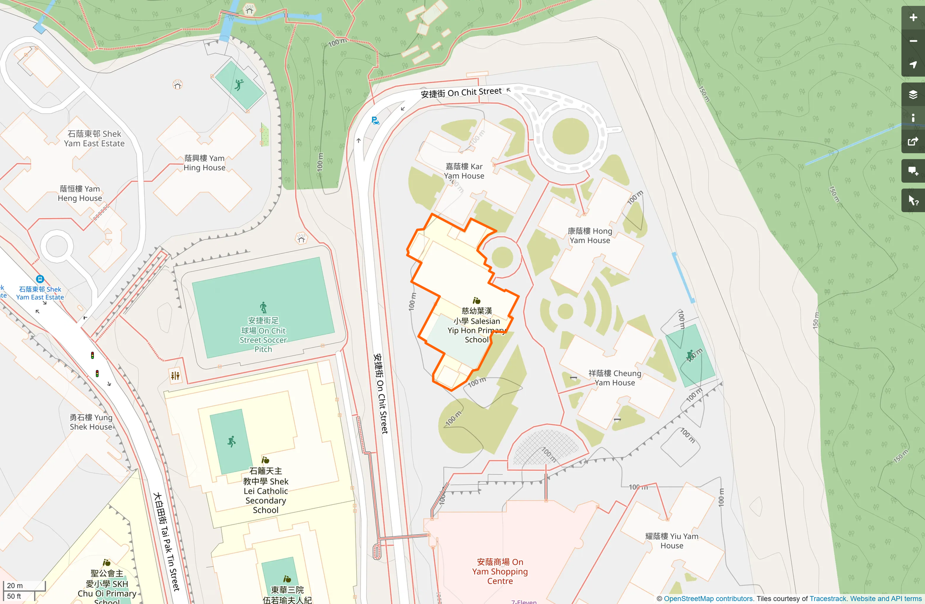 OSM: 慈幼葉漢小學 Salesian Yip Hon Primary School