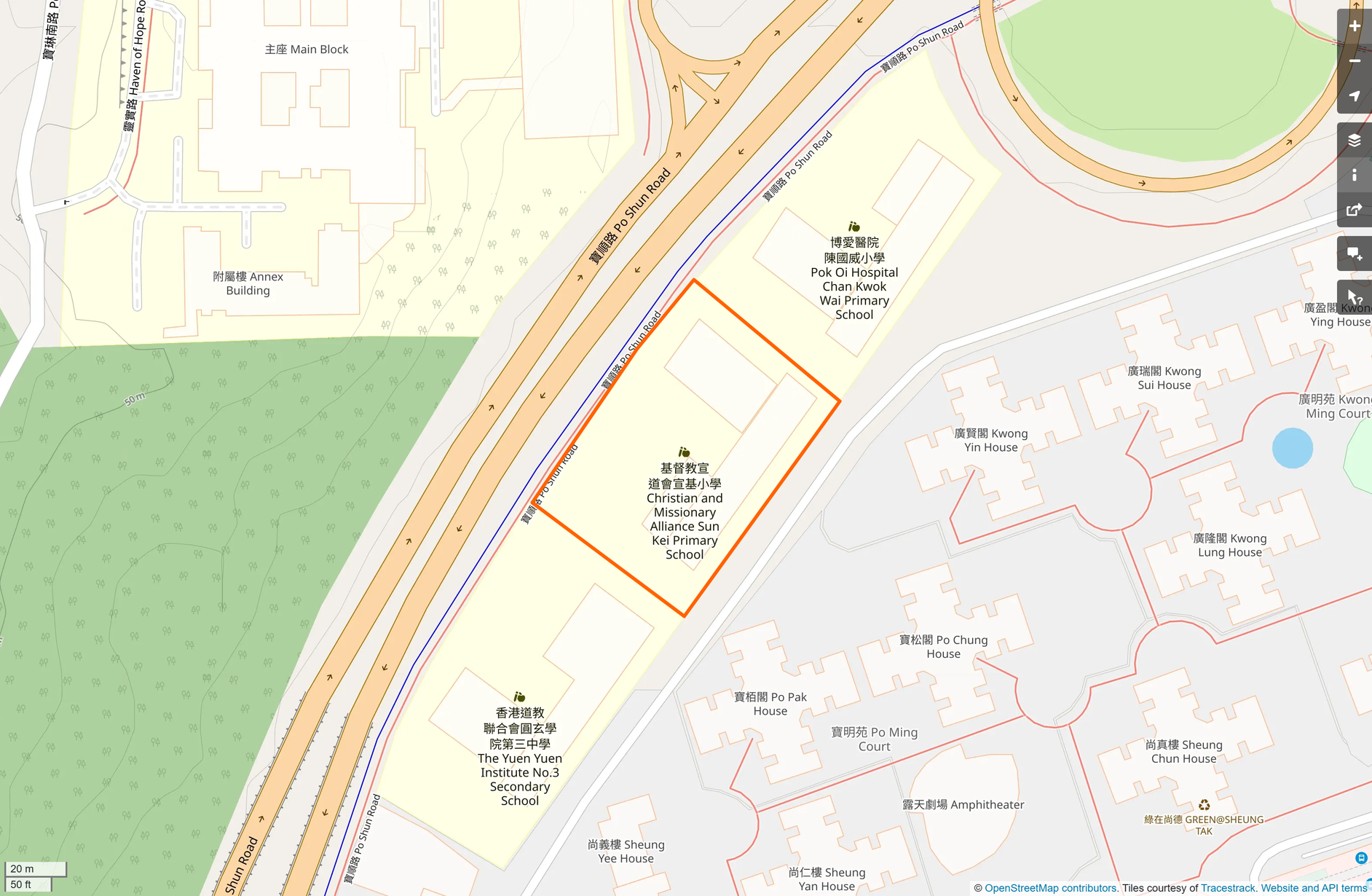 OSM: 宣基小學 Christian & Missionary Alliance Sun Kei Primary School