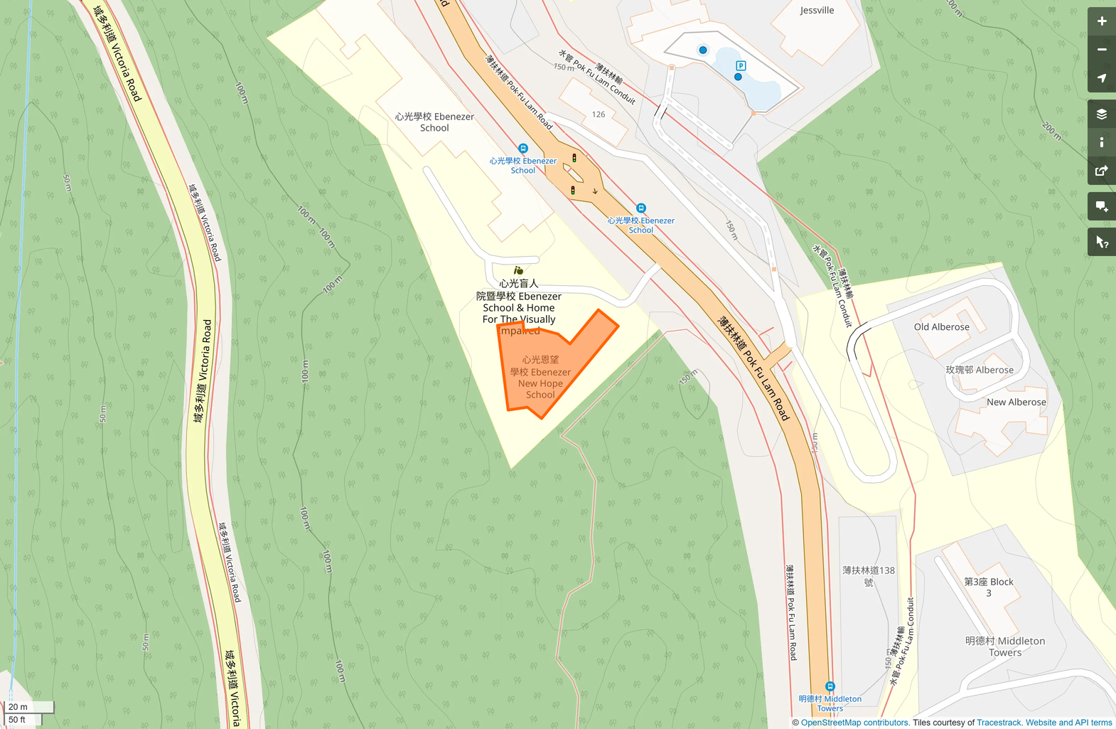 OSM: 心光恩望學校 Ebenezer New Hope School