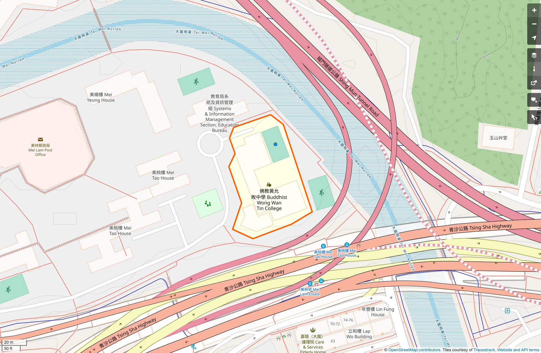 OSM: 佛教黃允畋中學 Buddhist Wong Wan Tin College