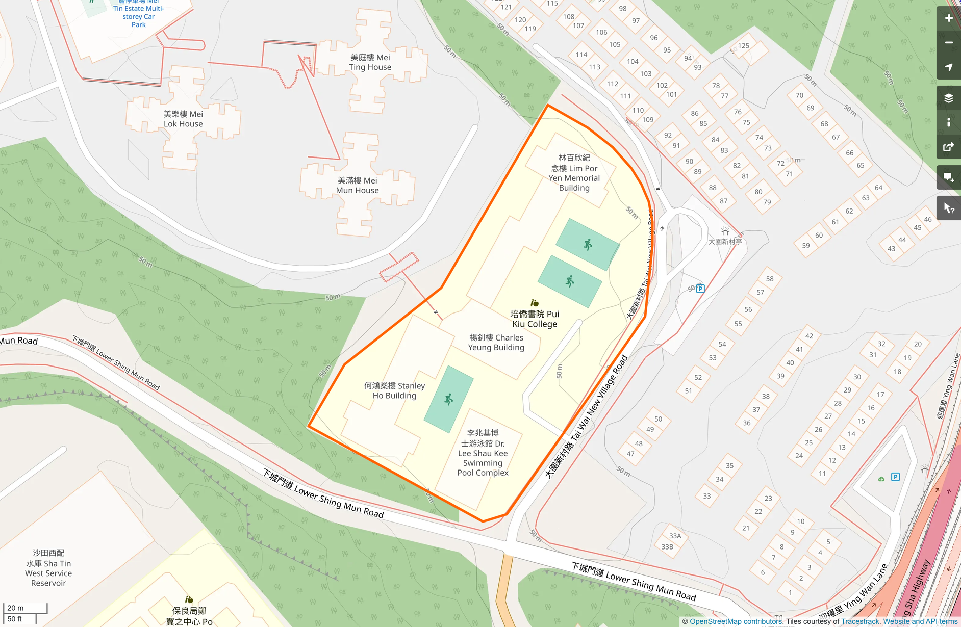 OSM: 培僑書院 Pui Kiu College