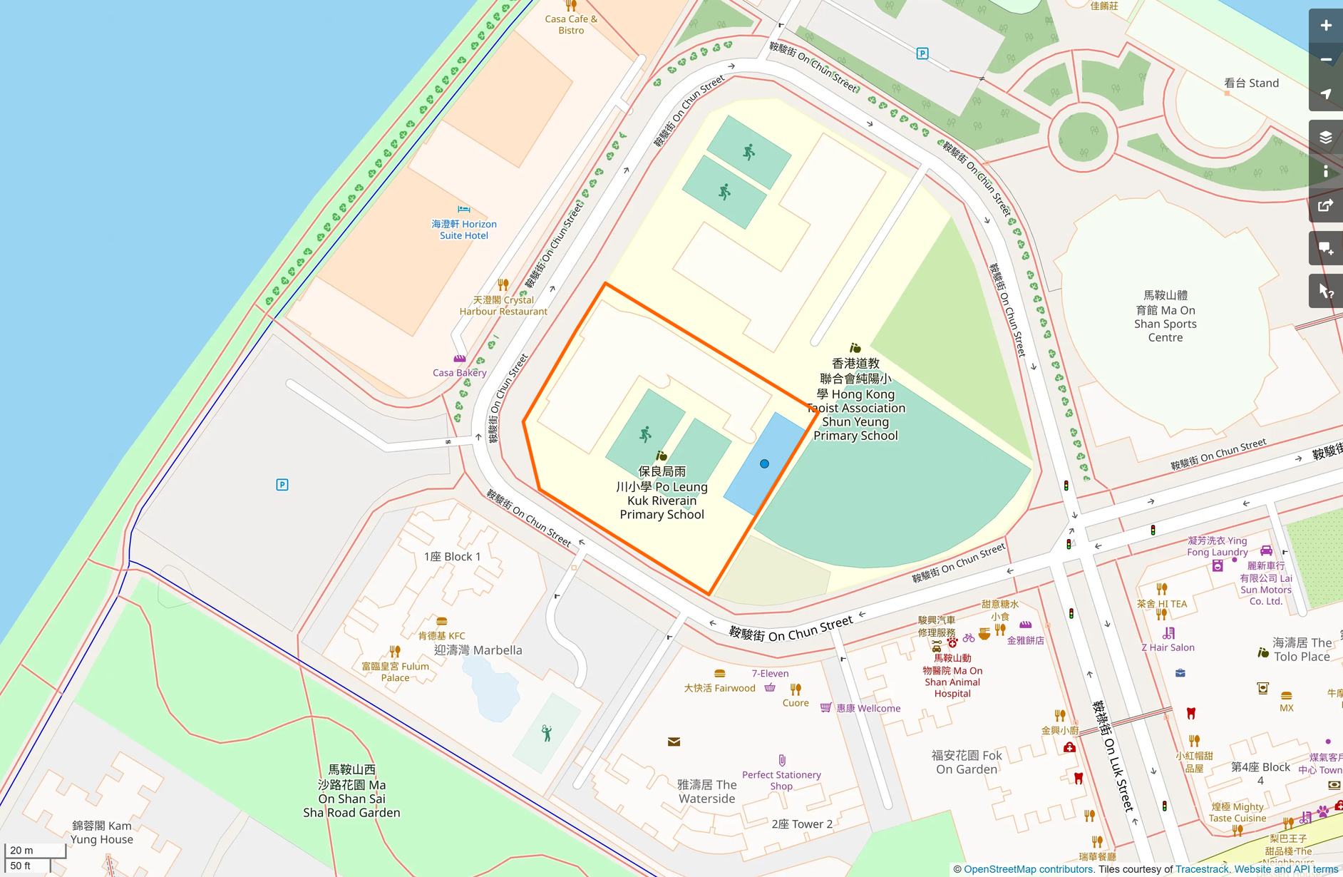 OSM: 保良局雨川小學 PLK Riverain Primary School