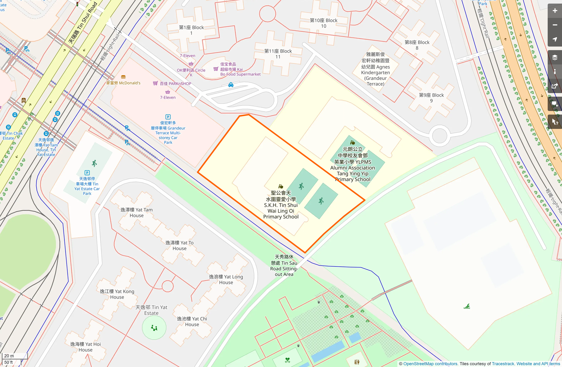 OSM: 聖公會天水圍靈愛小學 SKH Tin Shui Wai Ling Oi Primary School