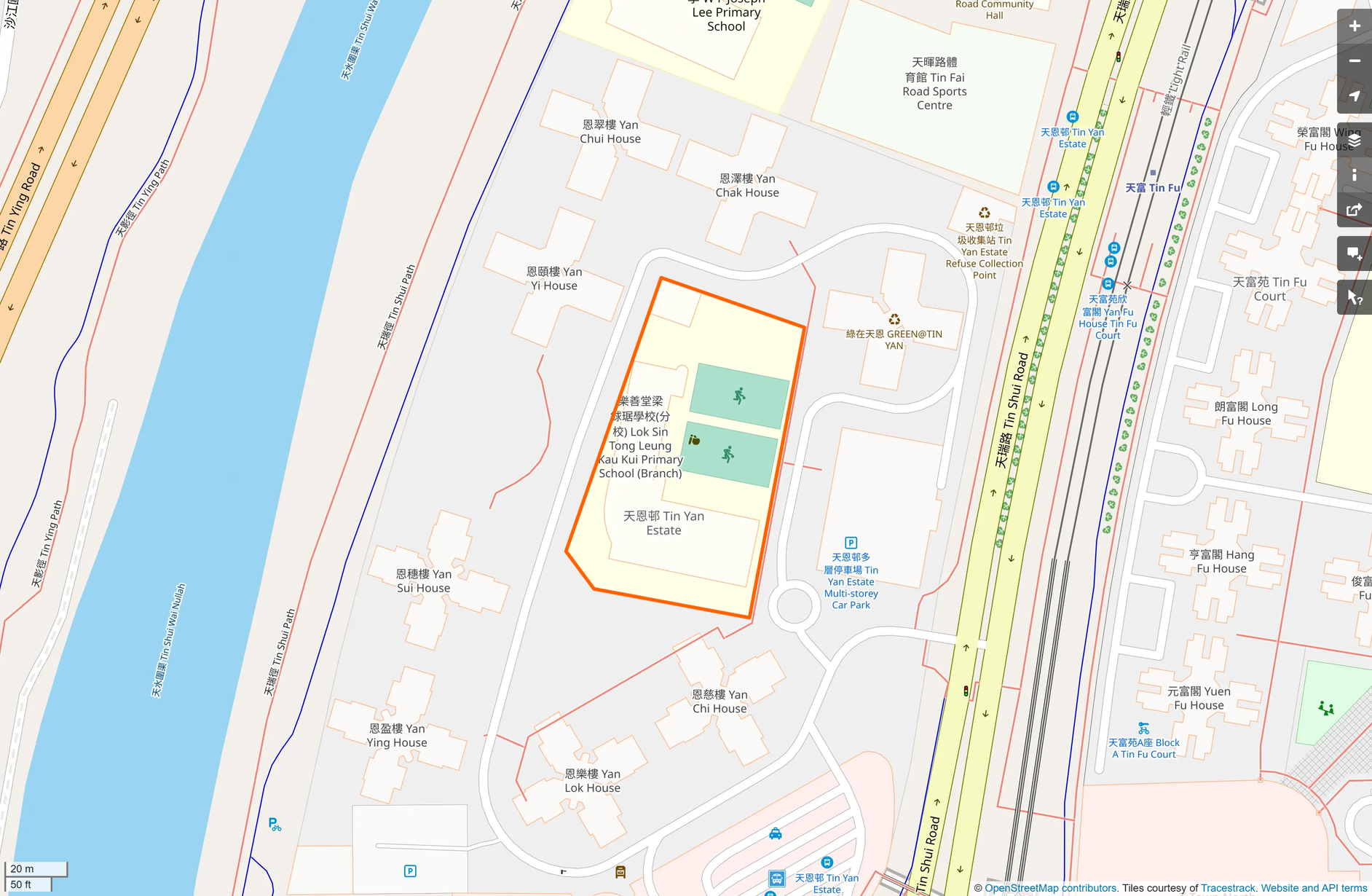 OSM: 樂善堂梁銶琚學校(分校) Lok Sin Tong Leung Kau Kui Primary School (Branch)