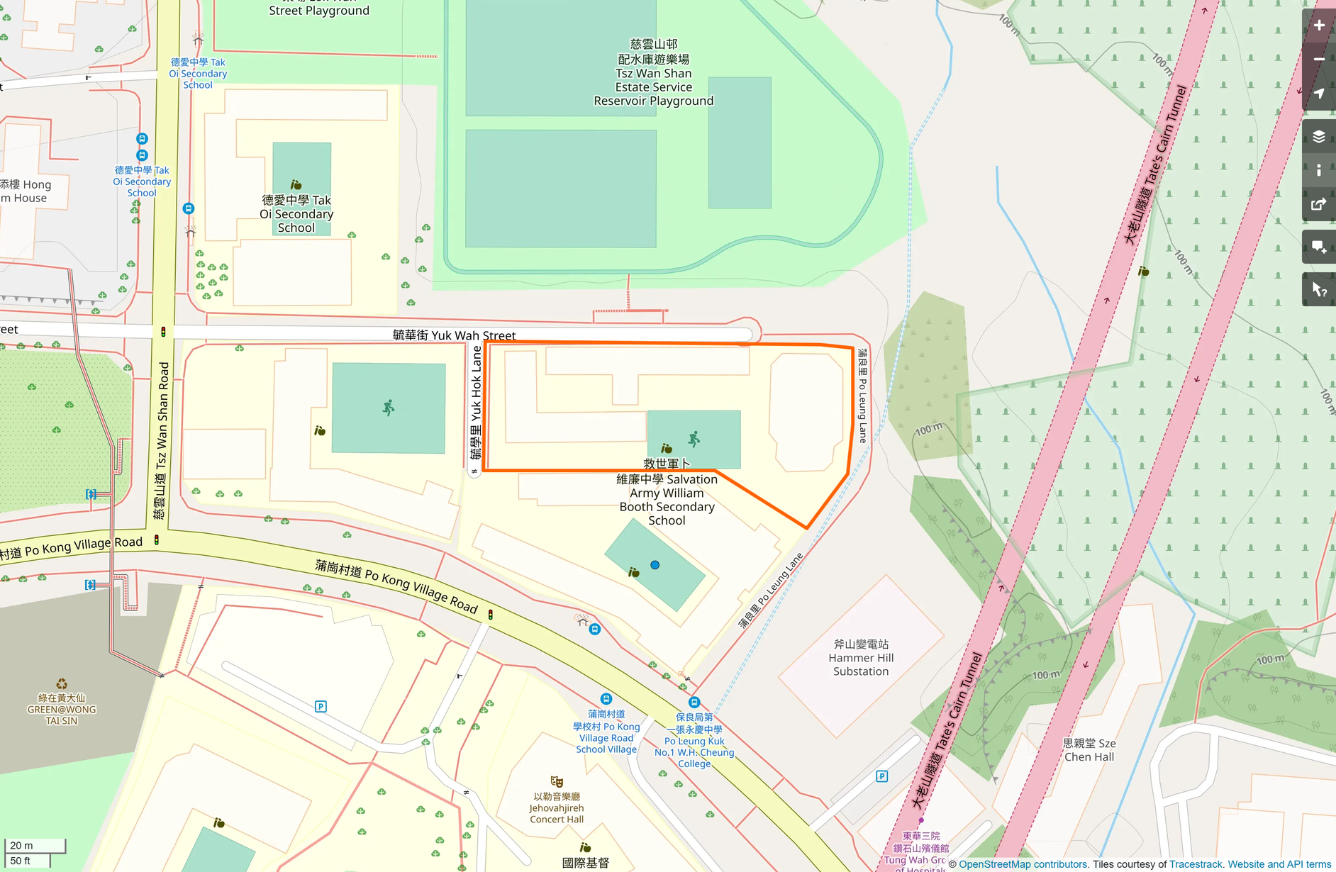 OSM: 救世軍卜維廉中學 Salvation Army William Booth Secondary School