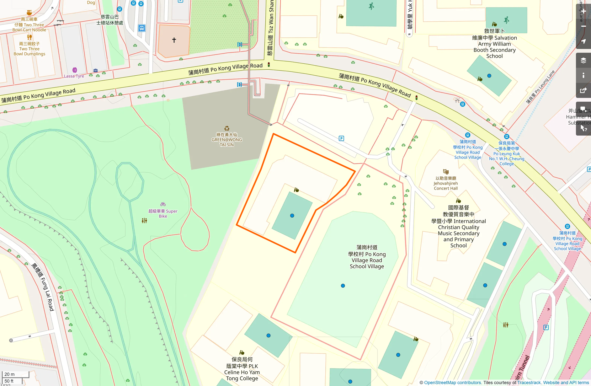 OSM: 慈雲山天主教小學 Tsz Wan Shan Catholic Primary School