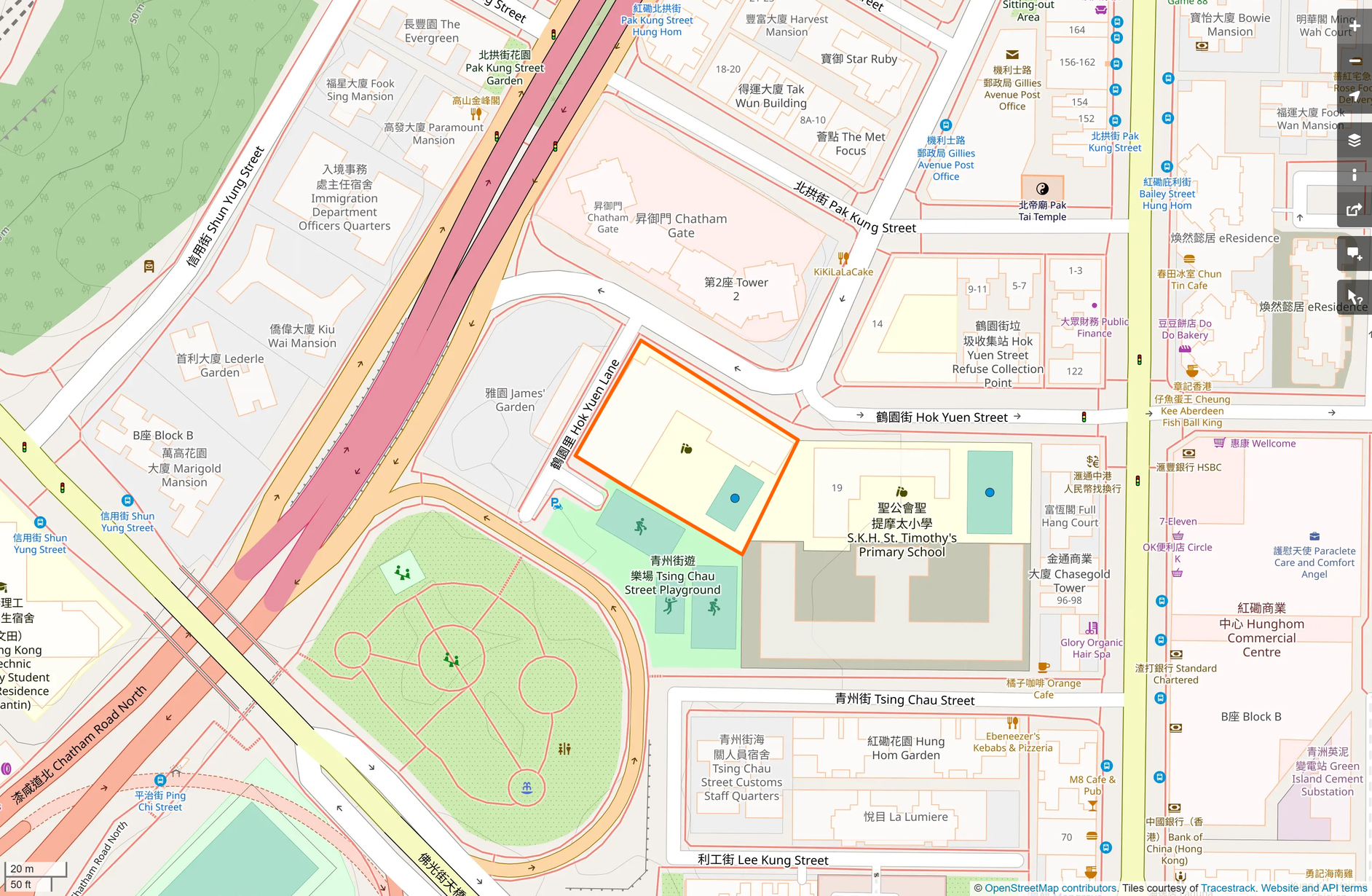 OSM: 天神嘉諾撒學校 Holy Angels Canossian School