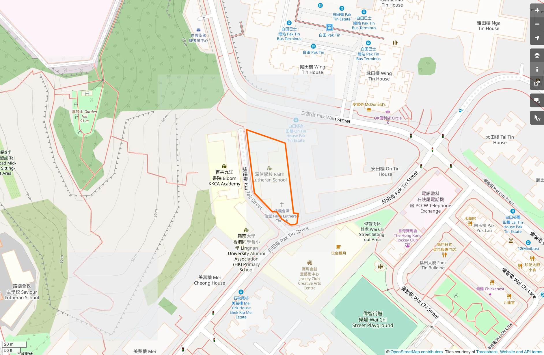 OSM: 深信學校 The ELCHK Faith Lutheran School