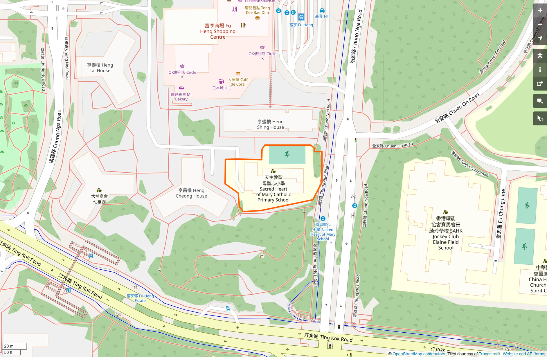 OSM: 天主教聖母聖心小學 Sacred Heart of Mary Catholic Primary School