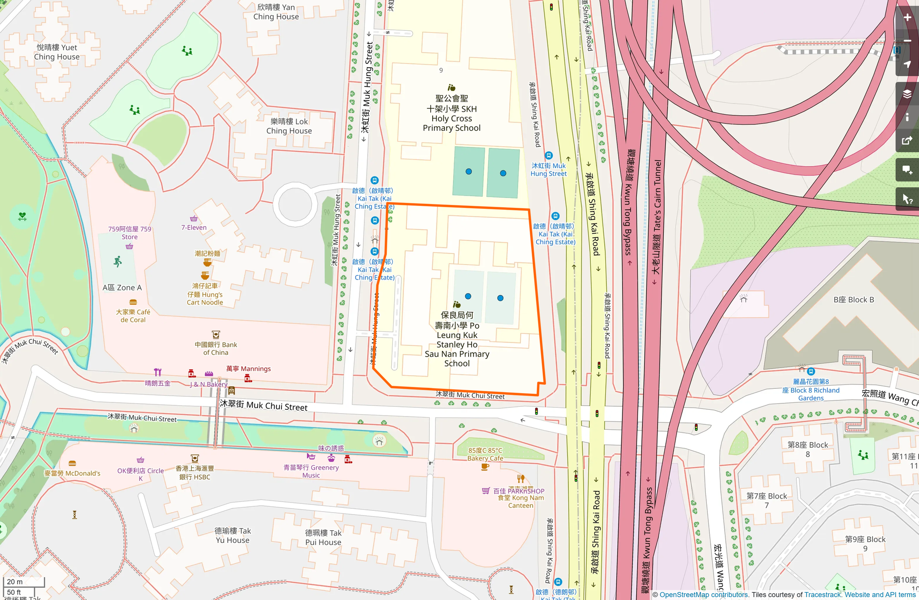 OSM: 保良局何壽南小學 PLK Stanley Ho Sau Nan Primary School