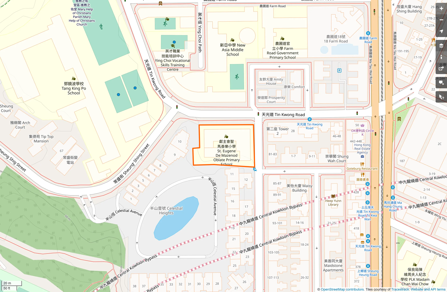 OSM: 獻主會聖馬善樂小學 St. Eugene de Mazenod Oblate Primary School