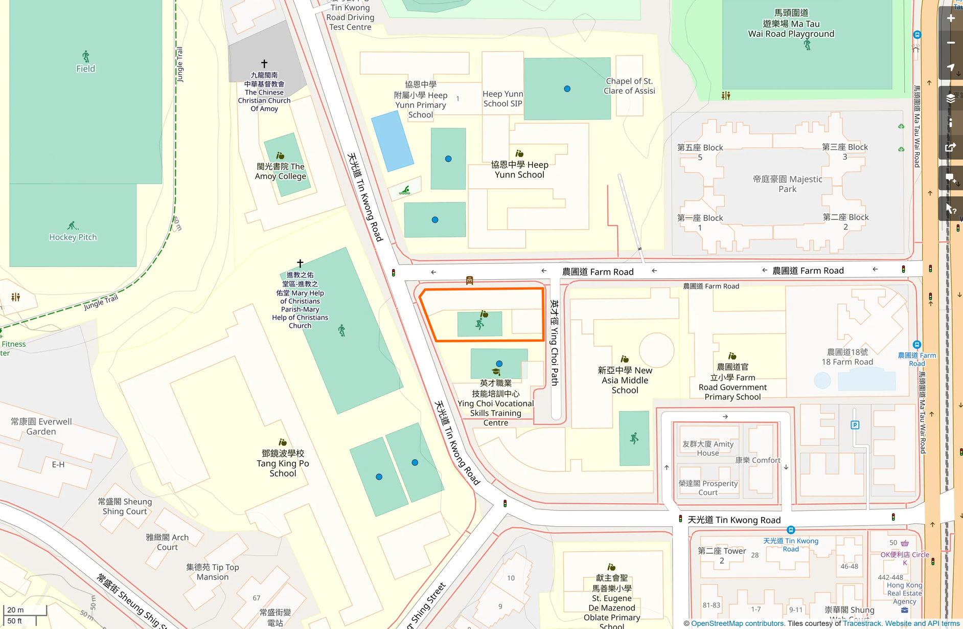 OSM: 保良局林文燦英文小學 PLK Lam Man Chan English Primary School