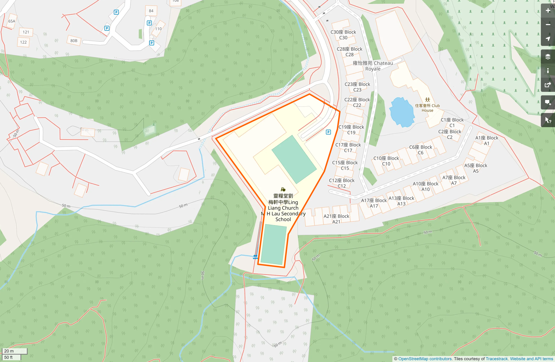 OSM: 靈糧堂劉梅軒中學 Ling Liang Church M H Lau Secondary School