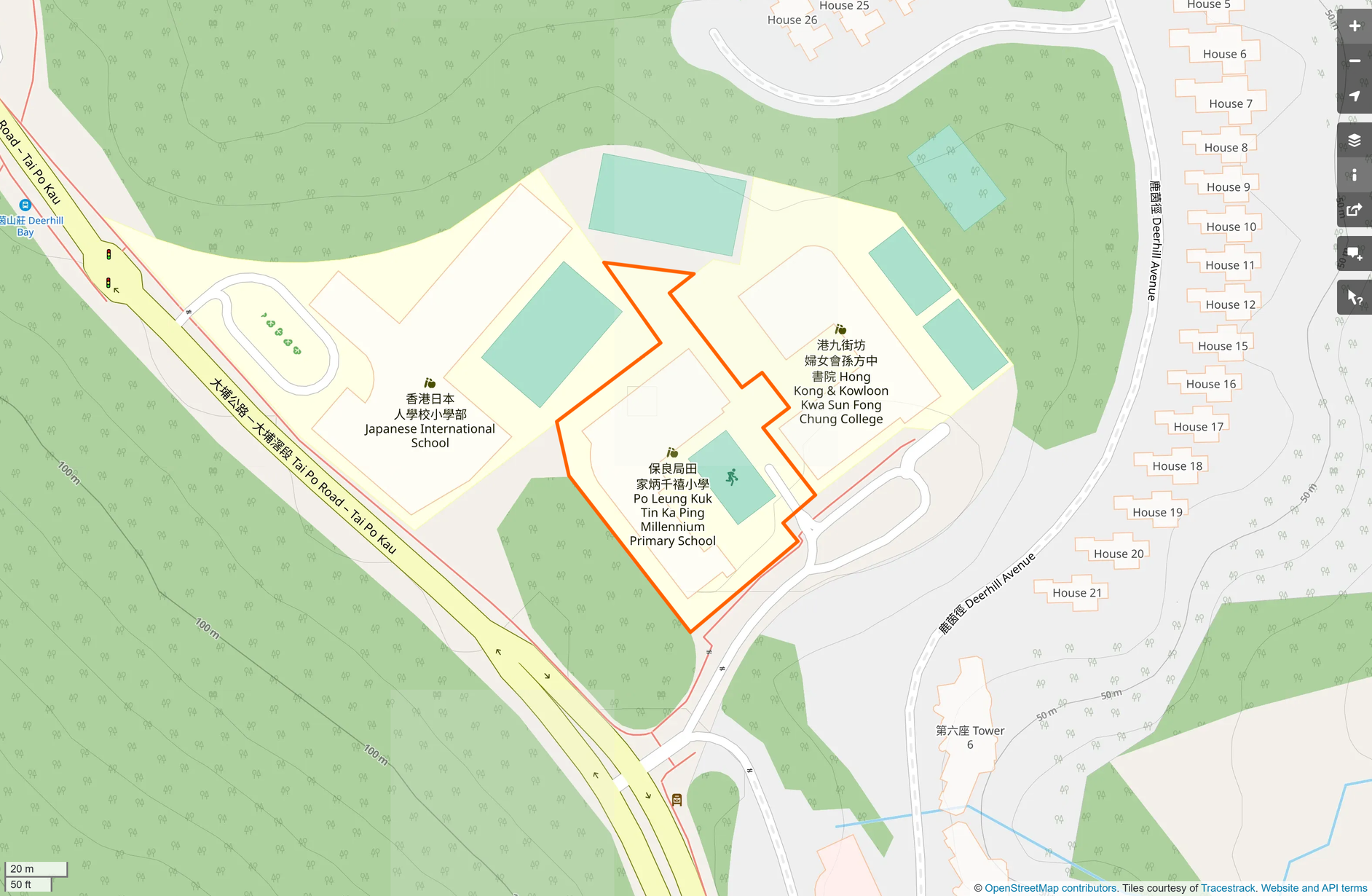 OSM: 保良局田家炳千禧小學 PLK Tin Ka Ping Millennium Primary School