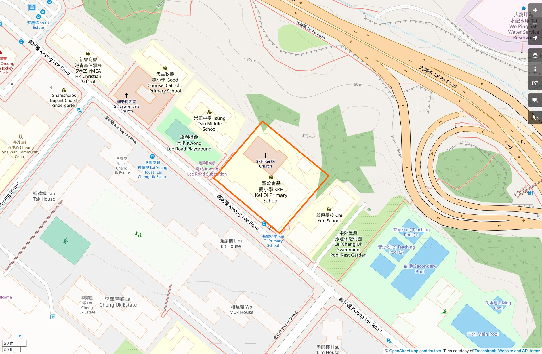 OSM: 聖公會基愛小學 SKH Kei Oi Primary School