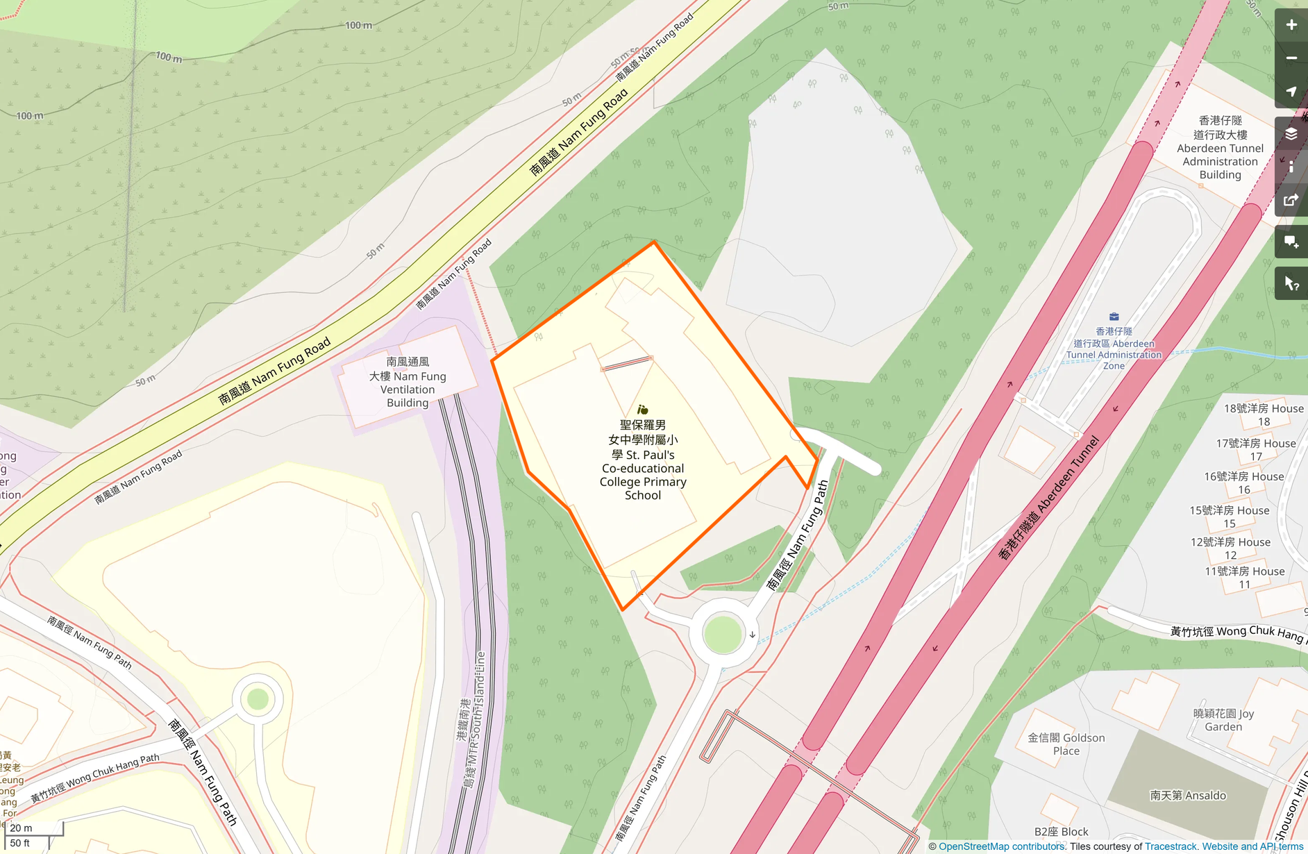 OSM: 聖保羅男女中學附屬小學 St. Paul's Co-educational College Primary School