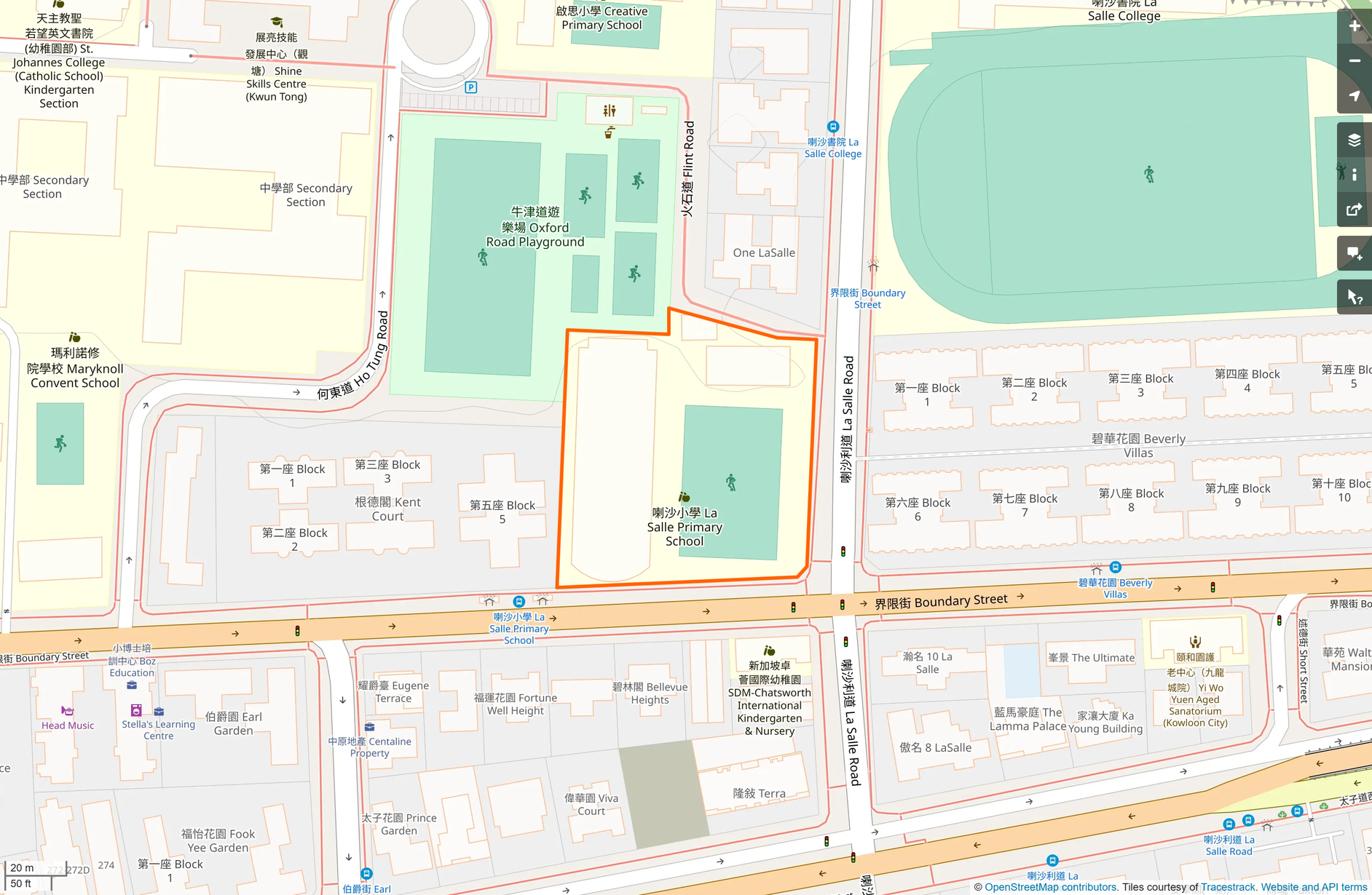 OSM: 喇沙小學 La Salle Primary School