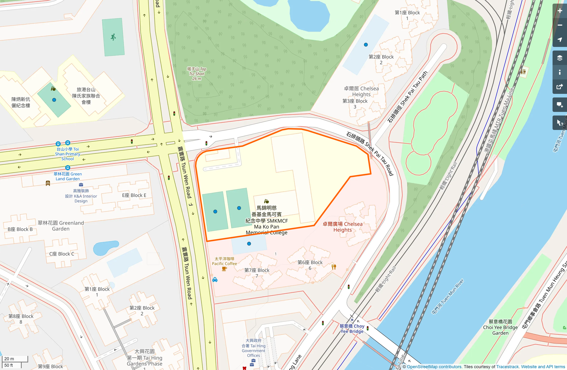 OSM: 馬可賓紀念中學 Stewards MKMCF Ma Ko Pan Memorial College