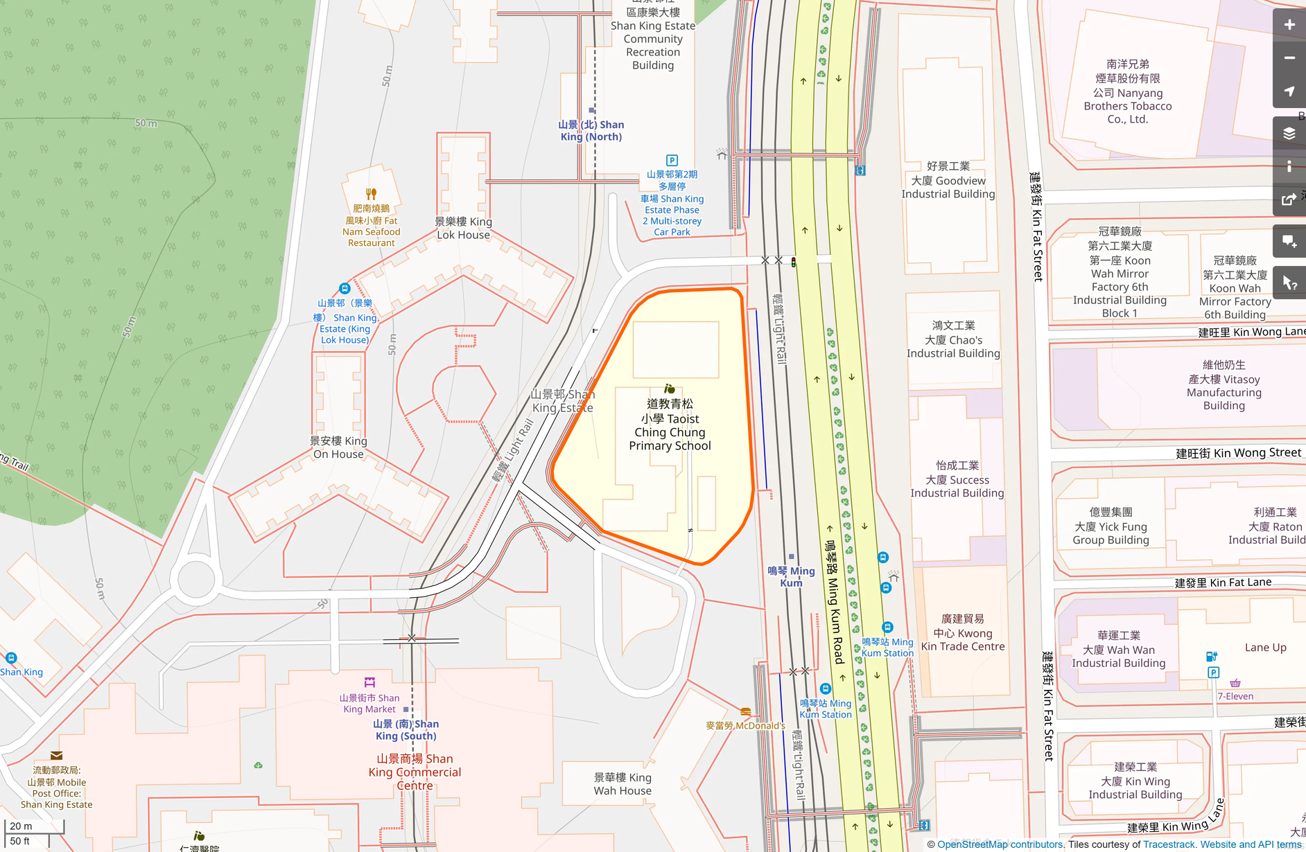 OSM: 道教青松小學 Taoist Ching Chung Primary School