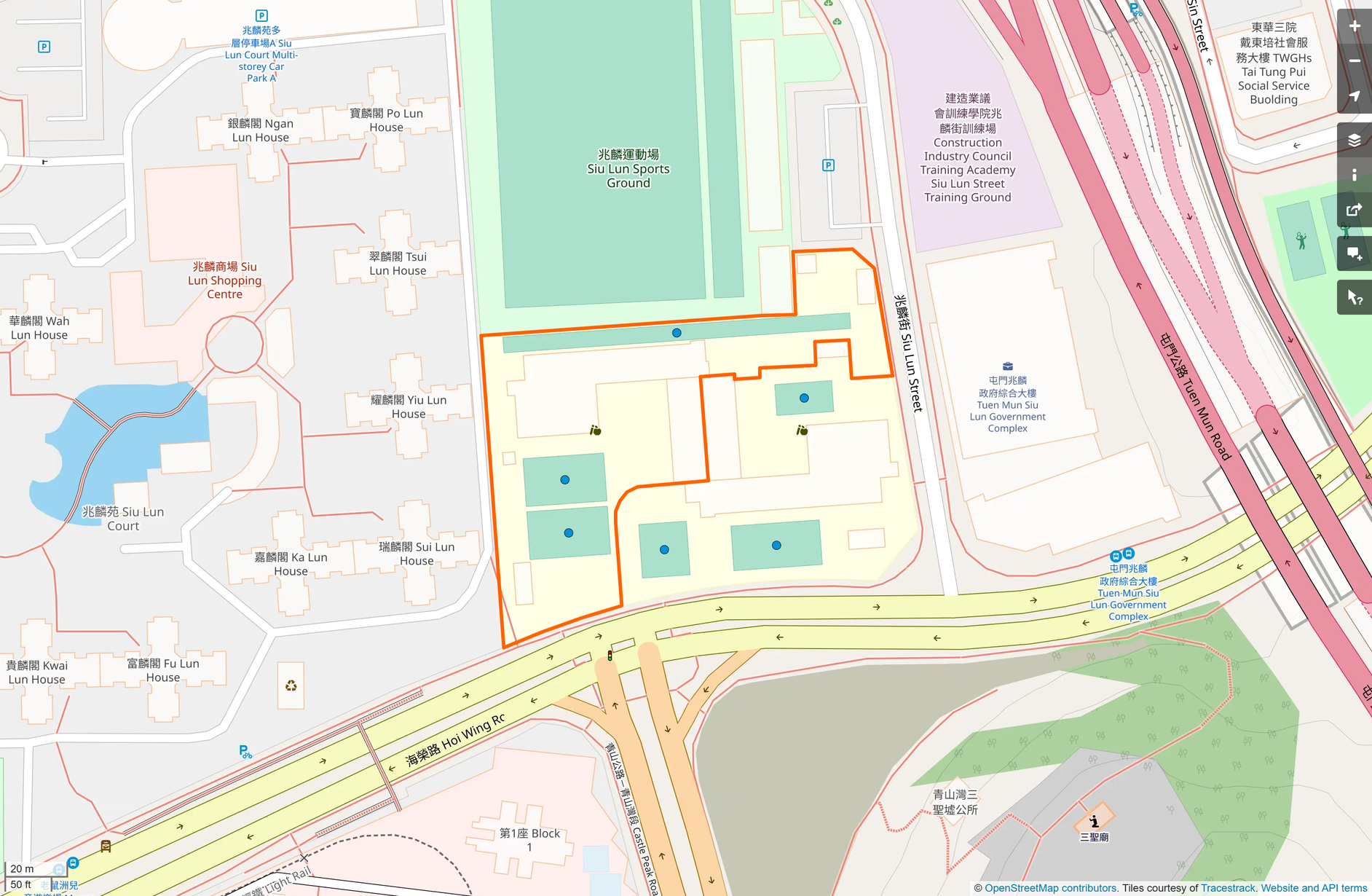 OSM: 深培中學 Semple Memorial Secondary School