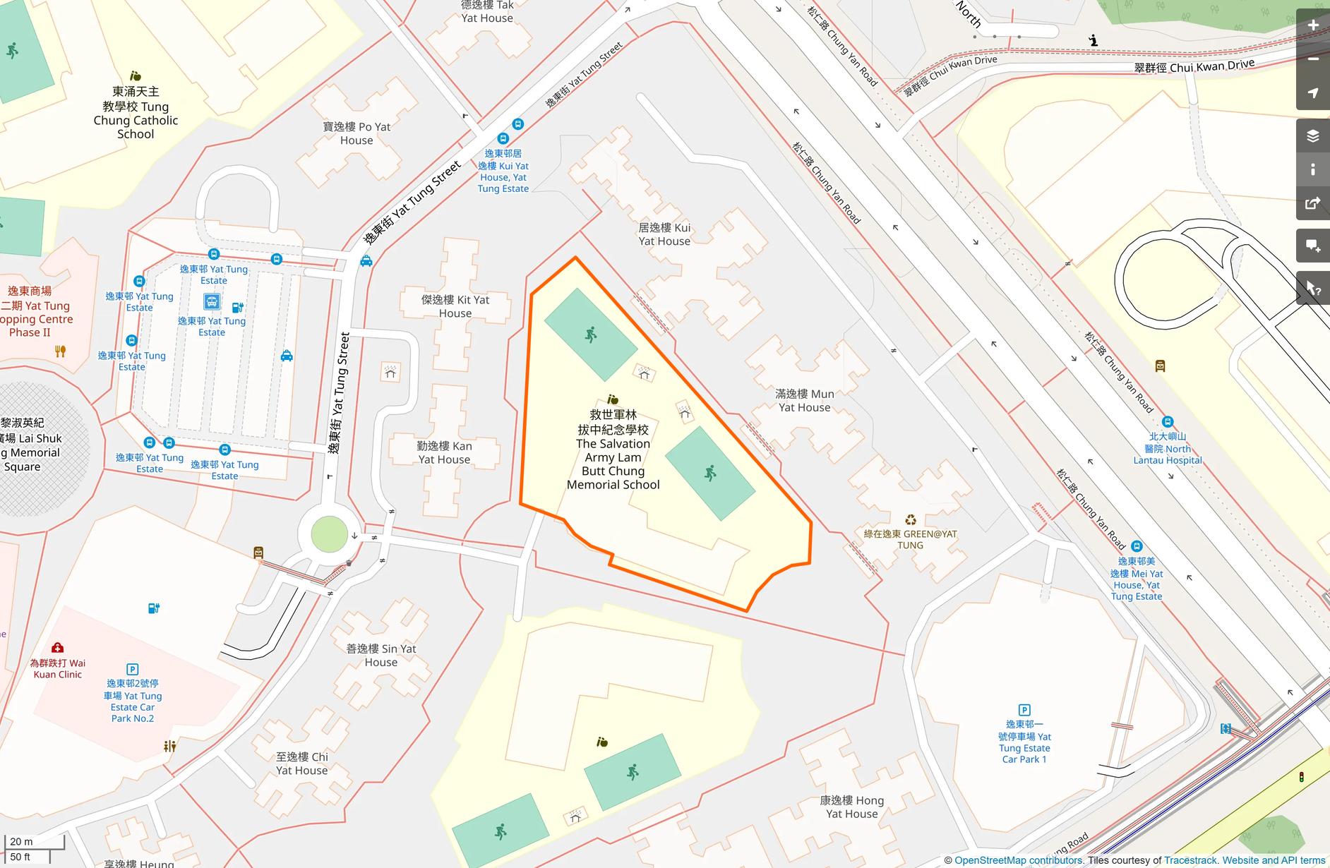 OSM: 救世軍林拔中紀念學校 The Salvation Army Lam Butt Chung Memorial School