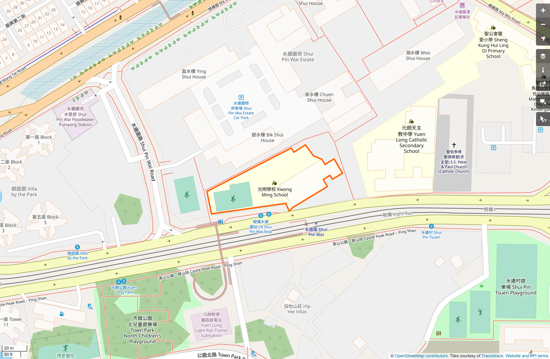 OSM: 光明學校 Kwong Ming School