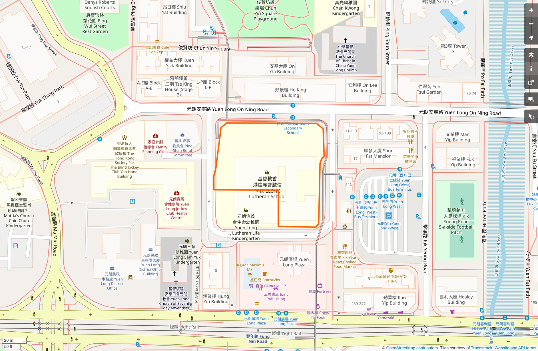 OSM: 啟信學校 ELCHK Lutheran School