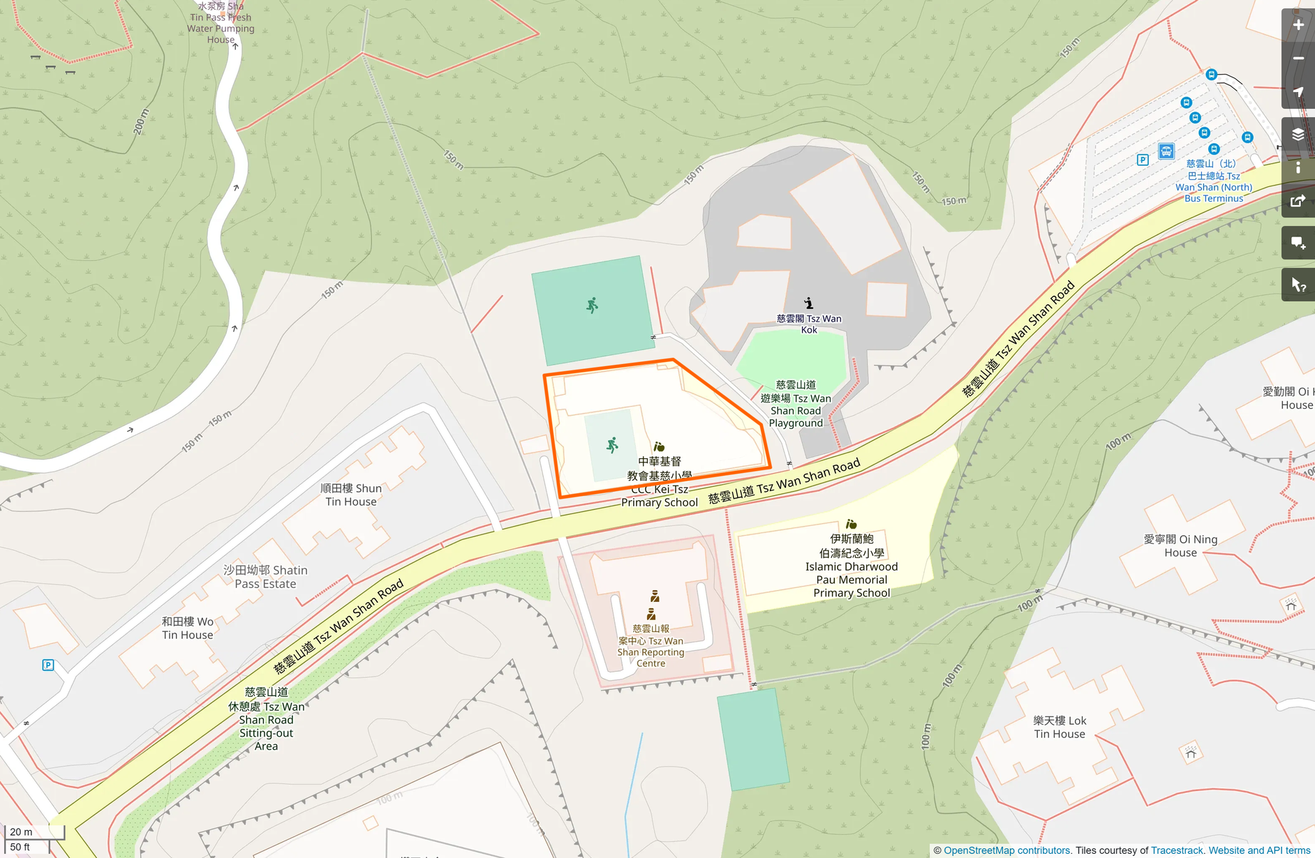 OSM: 中華基督教會基慈小學 CCC Kei Tsz Primary School