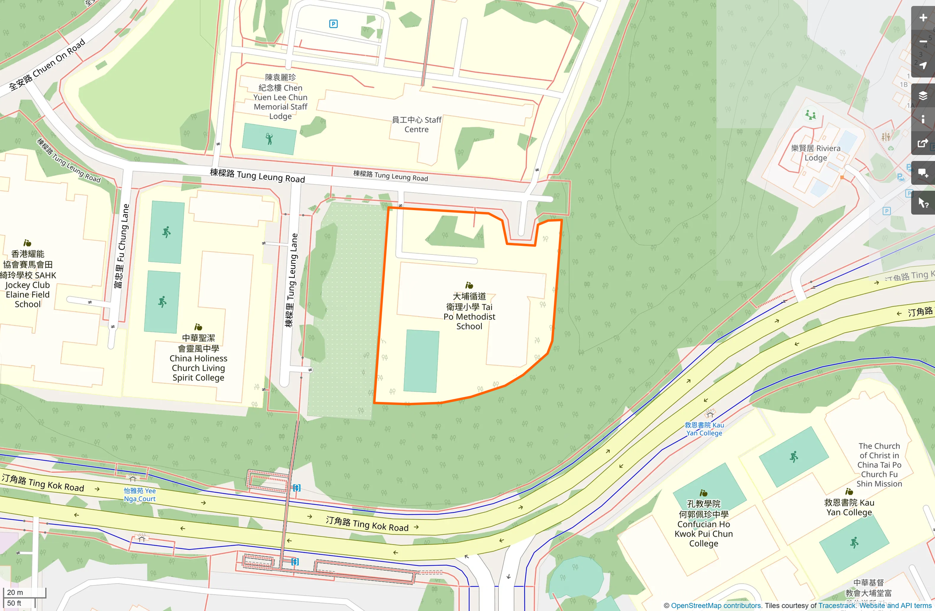 OSM: 大埔循道衞理小學 Tai Po Methodist School