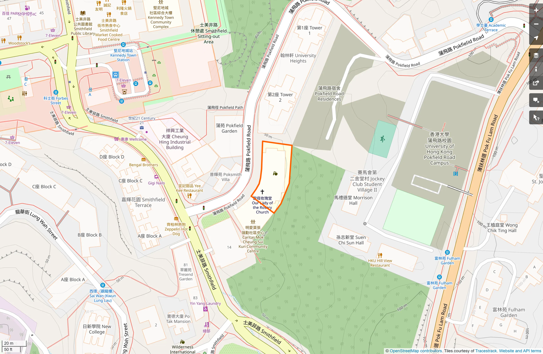OSM: 聖嘉祿學校 St. Charles School