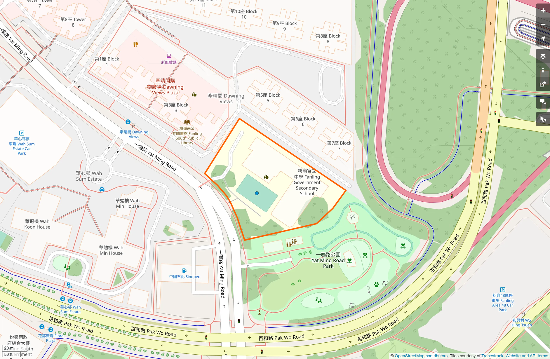 OSM: 粉嶺官立中學 Fanling Government Secondary School