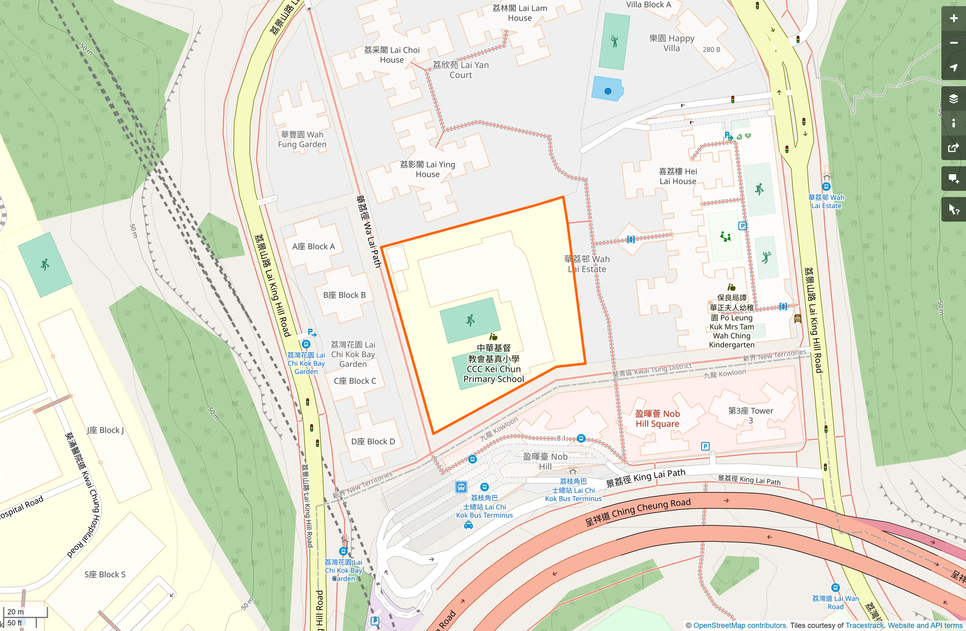 OSM: 基真小學 CCC Kei Chun Primary School