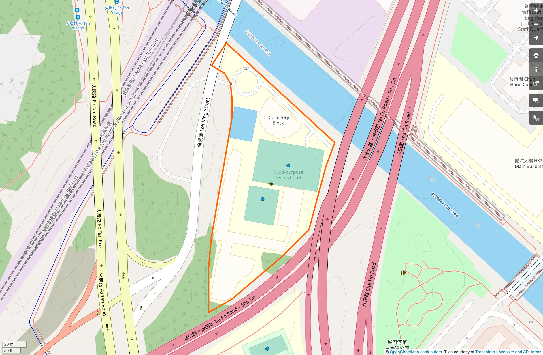 OSM: 賽馬會體藝中學 Jockey Club Ti-I College
