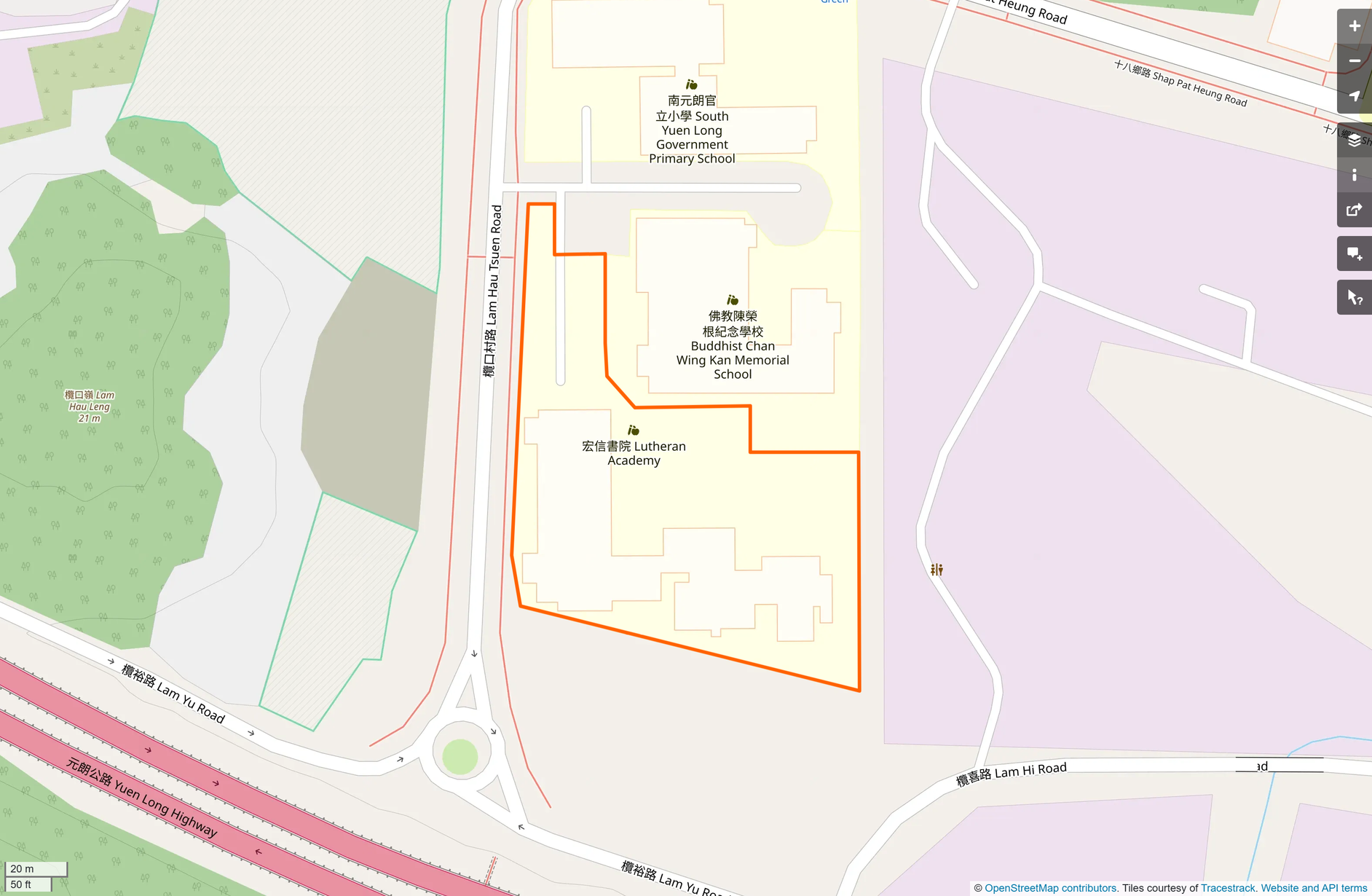 OSM: 宏信書院 ELCHK Lutheran Academy