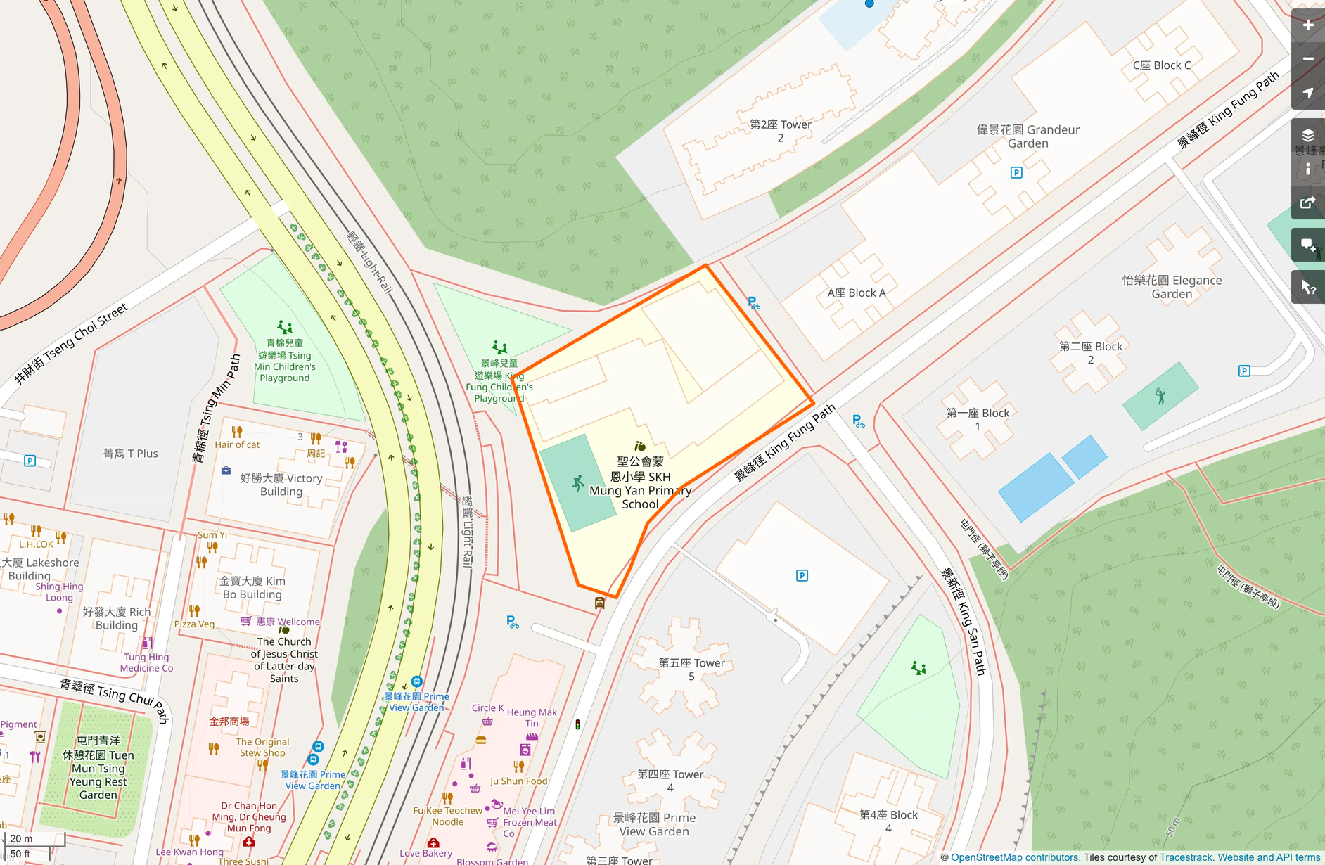 OSM: 聖公會蒙恩小學 SKH Mung Yan Primary School