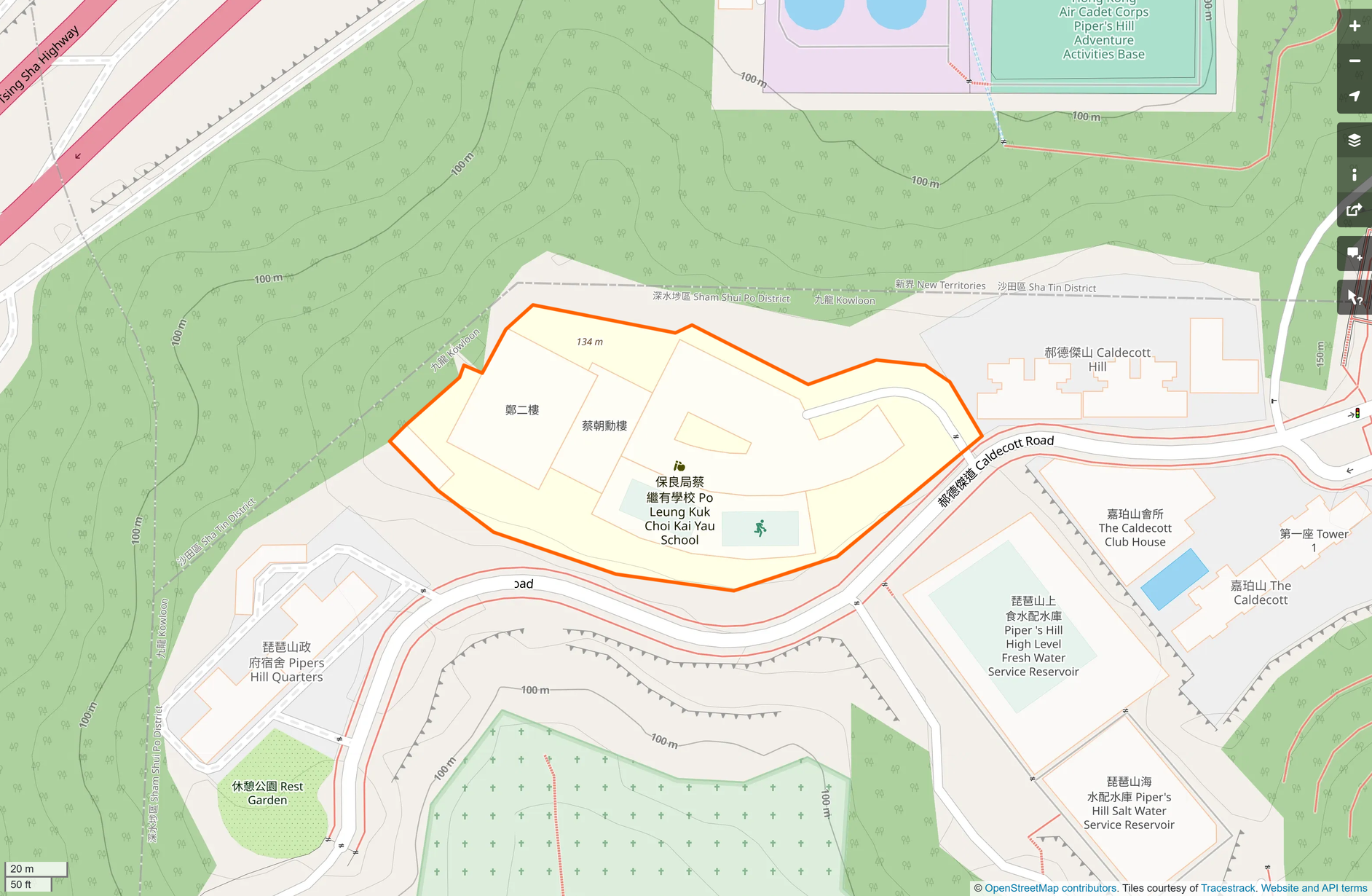 OSM: 保良局蔡繼有學校 PLK Choi Kai Yau School