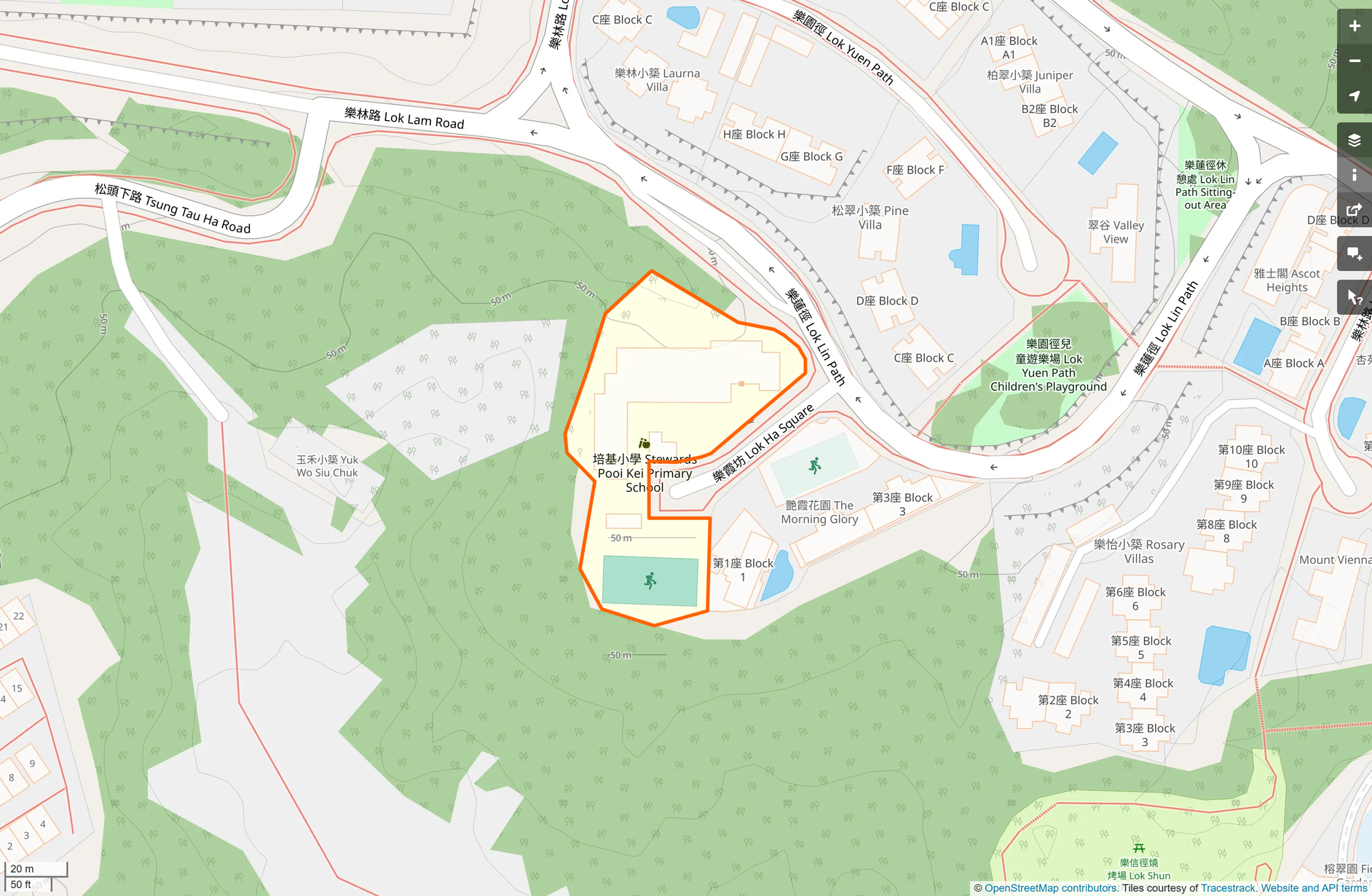 OSM: 培基小學 Stewards Pooi Kei Primary School