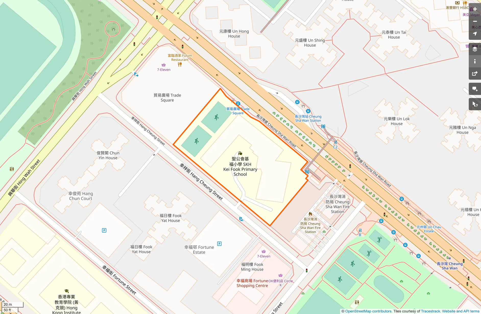 OSM: 聖公會基福小學 SKH Kei Fook Primary School